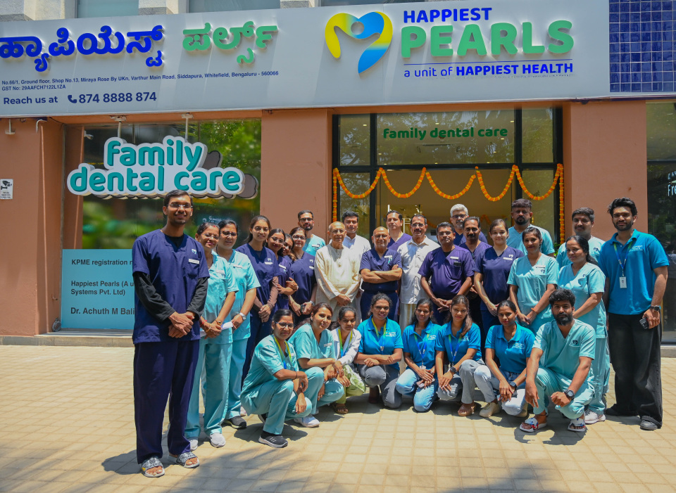 Happiest Health Expands Dental Care Portfolio with Second Happiest Pearls Clinic in Bengaluru